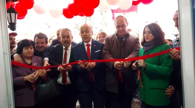Amasra Belediye Başkanı ve CHP’nin Belediye Başkan Adayı Recai Çakır’ın Seçim Ofisi Açıldı